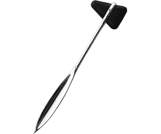 アズワン テーラー米式打診器 黒色合成ゴム 01-026 1本（ご注文単位1本）【直送品】