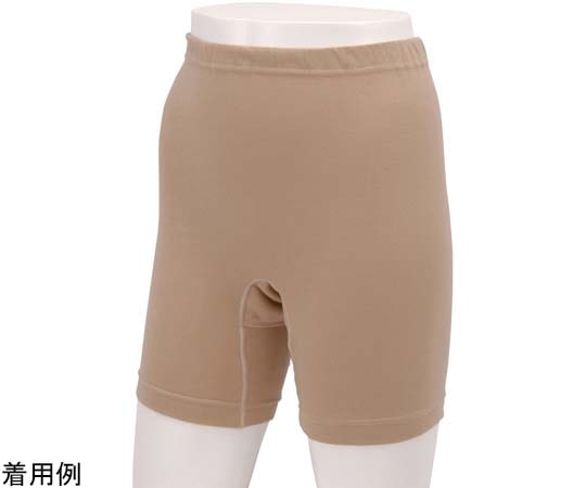 竹虎 ソフラピレンパンツ 3分丈 モカ LL 102615 1枚（ご注文単位1枚）【直送品】