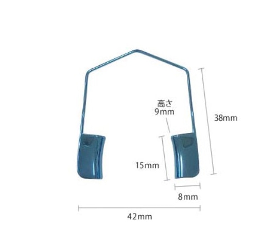 日本フリッツメディコ 開瞼器 バラッケ（チタン製） TN-4765250 1本（ご注文単位1本）【直送品】