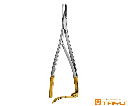 TAIYU（大祐医科工業） ローゼル持針器 チップ付 BOX 全長19cm TY-202M 1本（ご注文単位1本）【直送品】