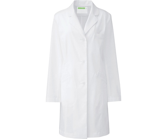 KAZEN レディス診察衣Sハーフ丈 シロ S REP210-10 1枚（ご注文単位1枚）【直送品】