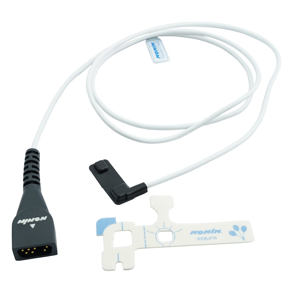 NONIN リユーザブルフレックスセンサ フレキシラップ8008JFW付 幼児用 8008J 1式(ご注文単位1式)【直送品】