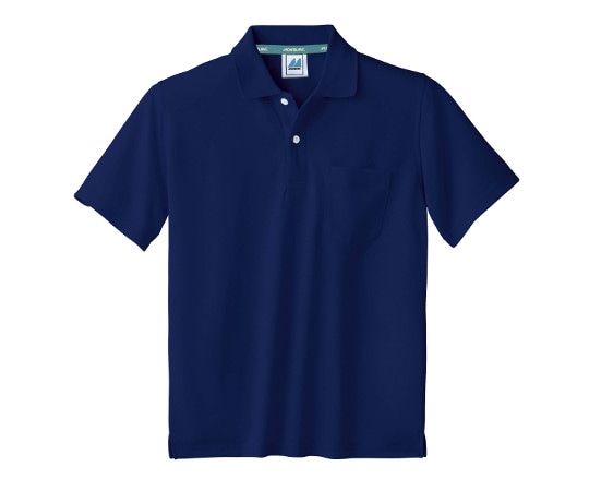 住商モンブラン ポロシャツ 兼用 半袖 ロイヤルブルー L 32-5064 1枚（ご注文単位1枚）【直送品】