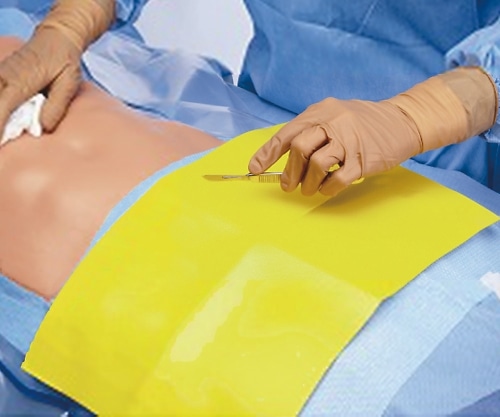 メドライン アンチスキッドマット（防滑マット） 250×410 1箱（80枚入） GS-AS01 1箱（ご注文単位1箱）【直送品】