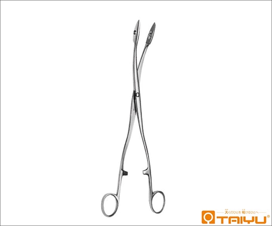 TAIYU（大祐医科工業） 海綿鉗子 反 ハズシ 全長25cm TY-944B 1本（ご注文単位1本）【直送品】