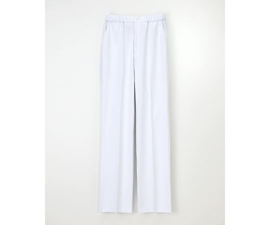 ナガイレーベン 男女兼用パンツ ホワイト S LX-4013 1枚（ご注文単位1枚）【直送品】