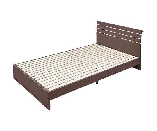 東谷 セミダブルベッド ブラウン B-80SD-BR 1個（ご注文単位1個）【直送品】