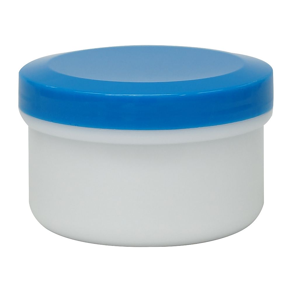 金鵄製作所 アルファ軟膏壷（軟膏容器・増量タイプ）120mL 青 20個 ATA120-03 1袋（ご注文単位1袋）【直送品】