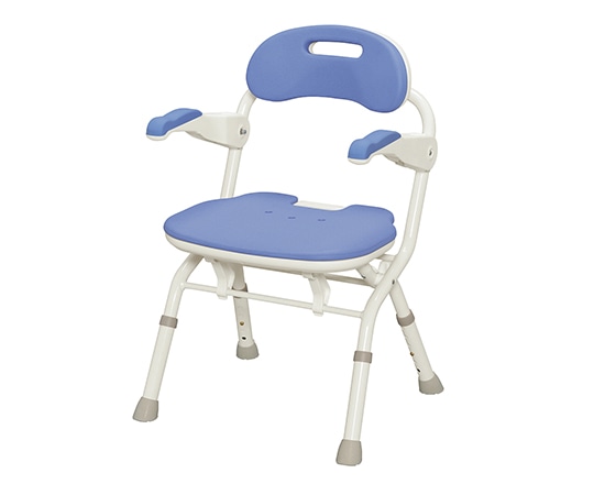 アロン化成 折りたたみシャワーベンチ （FSフィット） ブルー 536-057  1台（ご注文単位1台）【直送品】