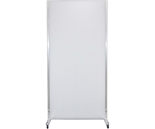 岐阜プラスチック工業 抗菌ウォール 高剛性タイプ キャスター仕様 フルパネル シルバー FS19-1020F 1個(ご注文単位1個)【直送品】