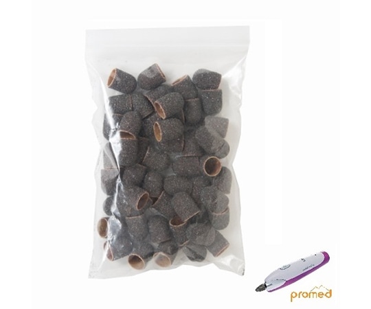 ジェイ・シー・ティ プロメド サンドペーパーキャップ 50個入 198582 1袋(ご注文単位1袋)【直送品】