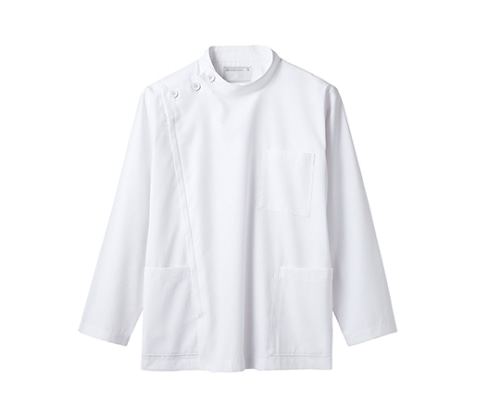 住商モンブラン ケーシー メンズ 長袖 白 72-951 LL 1枚(ご注文単位1枚)【直送品】