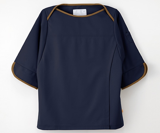 ナガイレーベン 検診衣上衣 ネイビー LL FK-1486 1枚（ご注文単位1枚）【直送品】