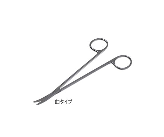 日本フリッツメディコ メッツェンバーム剪刀 20cm 曲 B026-0382 1個（ご注文単位1個）【直送品】