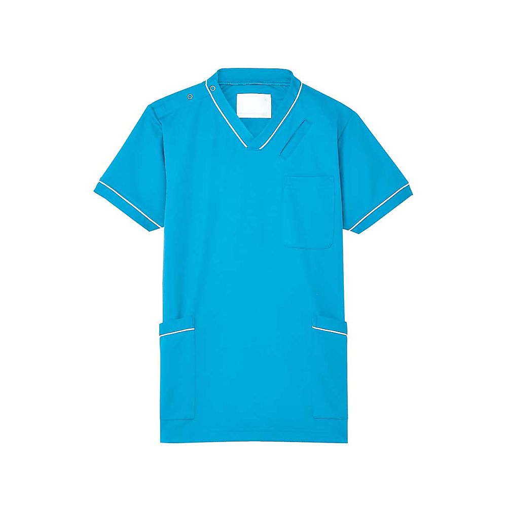 KIRAKU（トンボ） スクラブ ブルー BLL（身丈76cm） CM300-76 BLL 1枚（ご注文単位1枚）【直送品】