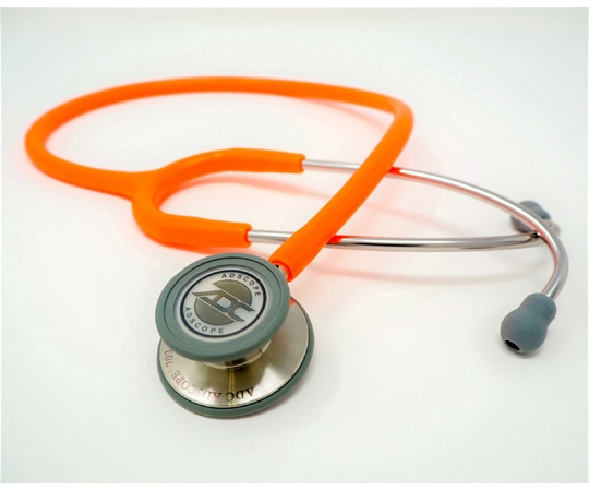 ユーメド貿易 ADスコープ クリニシャンステトスコープ ネオンオレンジ AD703NO 1本（ご注文単位1本）【直送品】