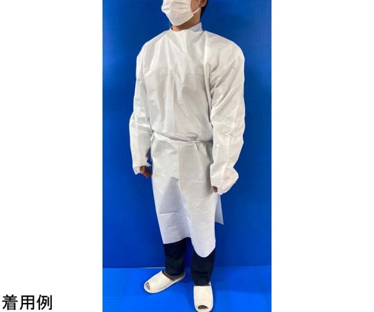 船橋 使い捨て長袖不織布ガウン（40枚入り） III-D-a 1箱（ご注文単位1箱）【直送品】