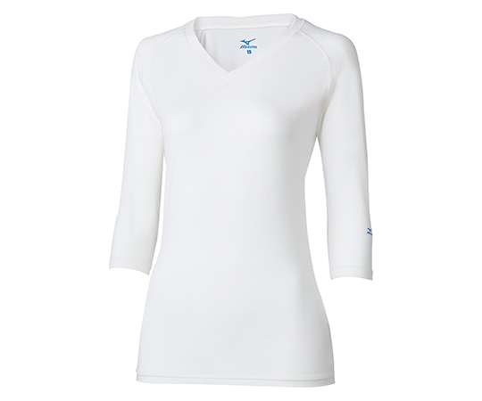 ミズノ（チトセ） 女性インナーウェアー ホワイト L MZ0134-C-1-L 1枚（ご注文単位1枚）【直送品】