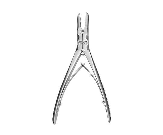 YDM 丸ノミ鉗子 ラスキン 曲 185mm 81504/AN02C1 1本（ご注文単位1本）【直送品】