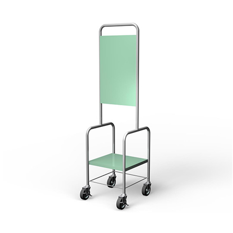 ハクゾウメディカル ラック楽ホルダーNEXT(移動式) 64-6142 約W410×D410×H1510mm 3905090 1個(ご注文単位1個)【直送品】