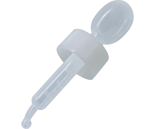 金鵄製作所 【キンシ製投薬瓶用】30mL用スポイト付キャップ（ホワイト:白）<瓶本体は付属しません> 1袋（100本入） 22420-001 1袋（ご注文単位1袋）【直送品】
