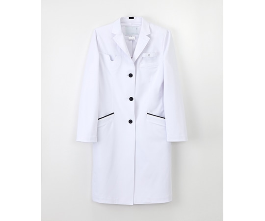 ナガイレーベン 女子シングルドクターコート Tネイビー L SD-3360 1枚（ご注文単位1枚）【直送品】