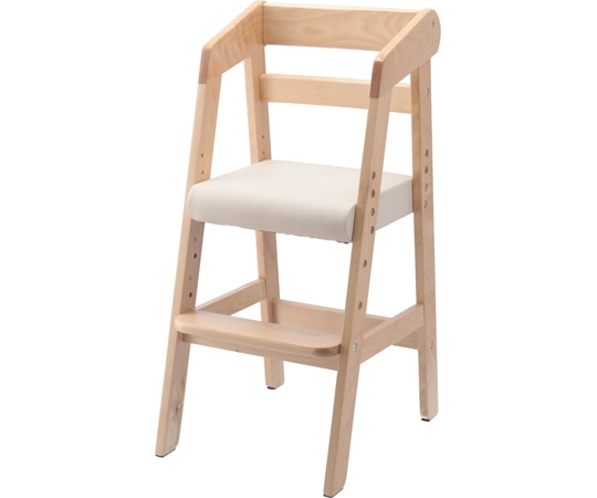 不二貿易 木製ベビーチェアー ナチュラル 15387 1個（ご注文単位1個）【直送品】