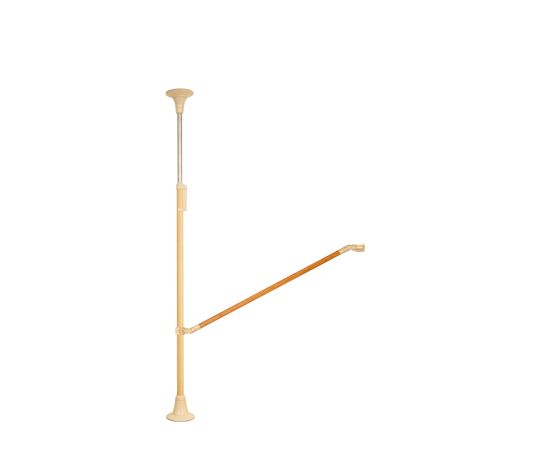 DIPPERホクメイ ベスポジBPZ 丸ベース ショート ト型 木手すり 曲げ1200 セット BPZ-K5100-22 1個（ご注文単位1個）【直送品】