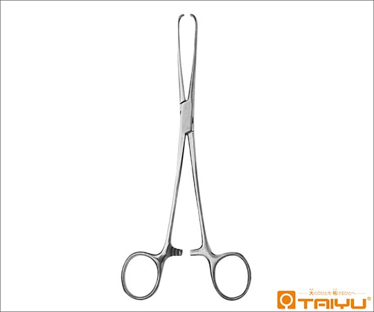 TAIYU（大祐医科工業） アリス鉗子 小児用 BOX 先端幅4.5mm 全長13cm TY-729SS 1本（ご注文単位1本）【直送品】