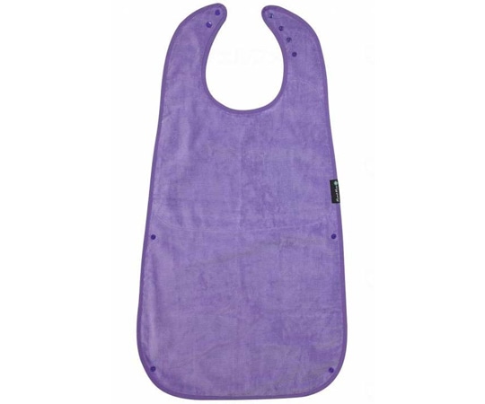 Mum 2 Mum 食事エプロン パープル ロング M2M-SSOPUR 1枚（ご注文単位1枚）【直送品】