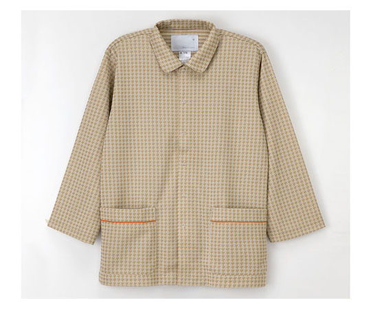 ナガイレーベン 患者衣パジャマ型 ベージュ S JK1416 1枚（ご注文単位1枚）【直送品】