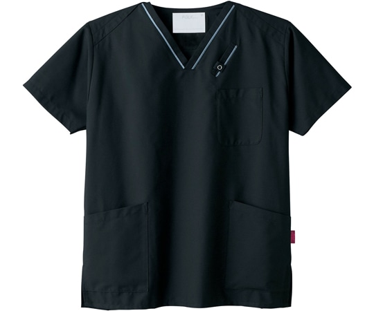 フォーク スクラブ ブラック M 7003SC-9 1枚（ご注文単位1枚）【直送品】