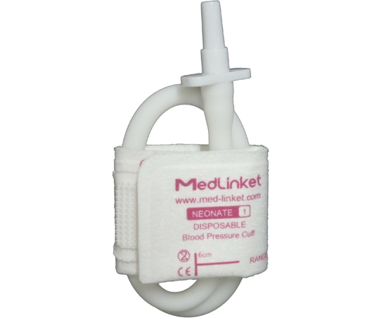 ビットストロング BSディスポーザブル血圧計カフ シリーズF（不織布）新生児-#1 A26コネクタ付き 5個入 Y000DSN1-1 1袋（ご注文単位1袋）【直送品】