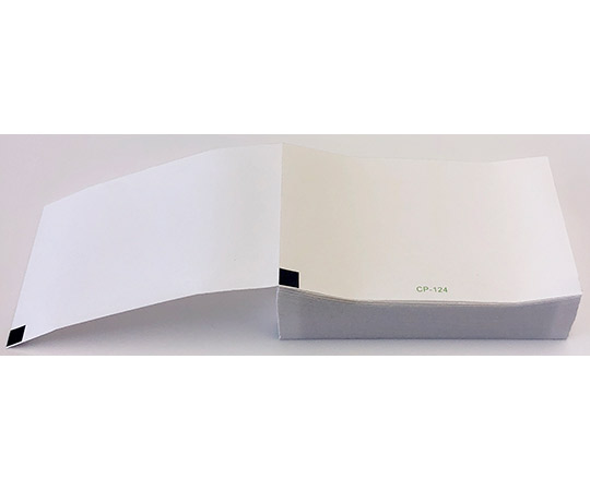 ちばら モニター用記録紙 幅50mm×長20m/折75mm（折り畳み型） 40冊入 CP-124 1箱（ご注文単位1箱）【直送品】