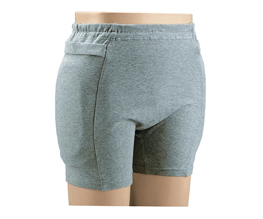 エンゼル（介護用品） ラ・クッションパンツ 男性用 グレー LL 3904 男性用 グレー 1個（ご注文単位1個）【直送品】