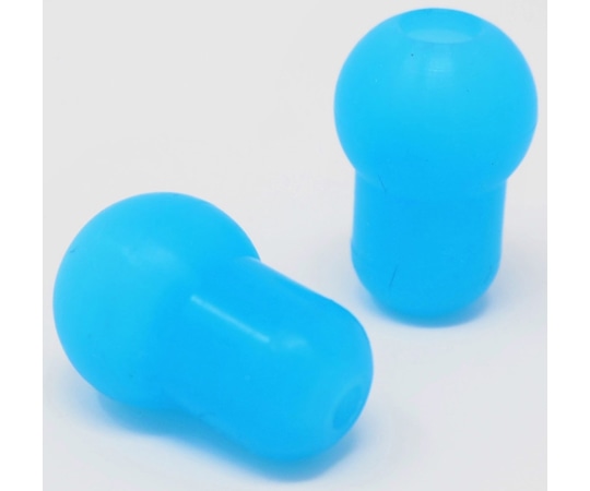 ユーメド貿易 ADスナップオンカラーイヤーチップ アクアブルー SP701AB 1セット（ご注文単位1セット）【直送品】