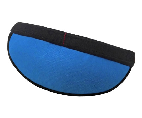 キヨタ ヘッドガード フィット専用つば ブルー KM-8 1個（ご注文単位1個）【直送品】