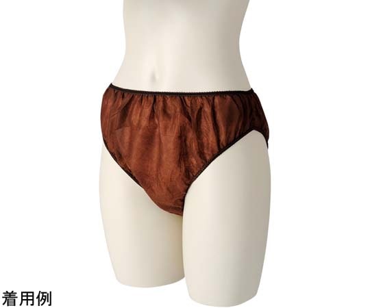 ビー・エイチ ペーパーショーツ 5L ブラウン 1袋（50枚入）  1袋（ご注文単位1袋）【直送品】