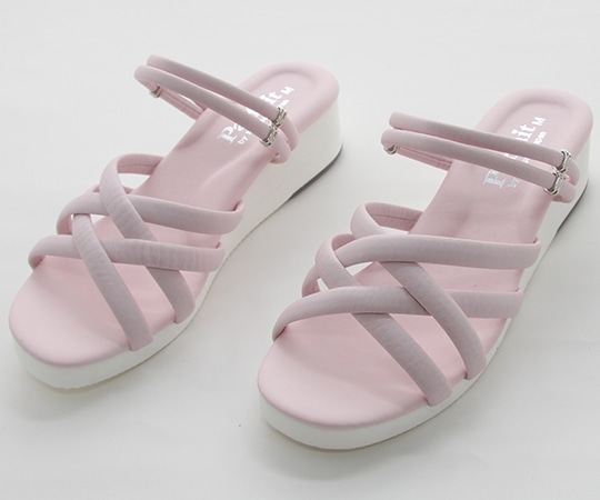 キクスイーサンダル マルチストラップ2WAYサンダル ピンク LL(24.5~25.0cm) 17008 1足(ご注文単位1足)【直送品】