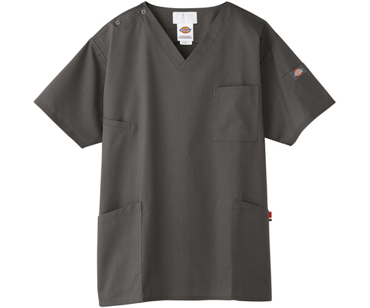 フォーク スクラブ ガンメタ 3L 7033SC-5 1枚（ご注文単位1枚）【直送品】