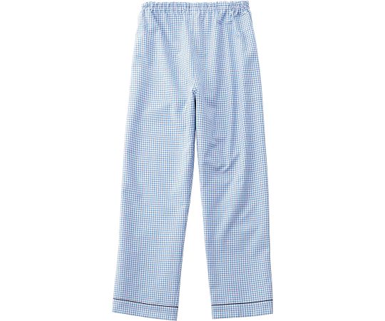 KAZEN 患者衣スラックス ブルー 3L 286-71 3L 1枚（ご注文単位1枚）【直送品】