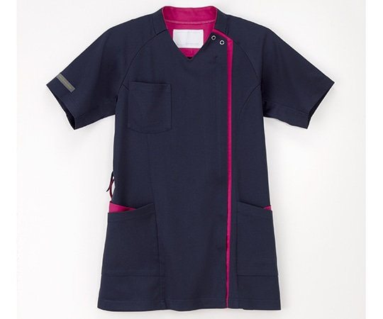 ナガイレーベン 女子スクラブ ネイビー+ピンク M RF-5182 1枚(ご注文単位1枚)【直送品】