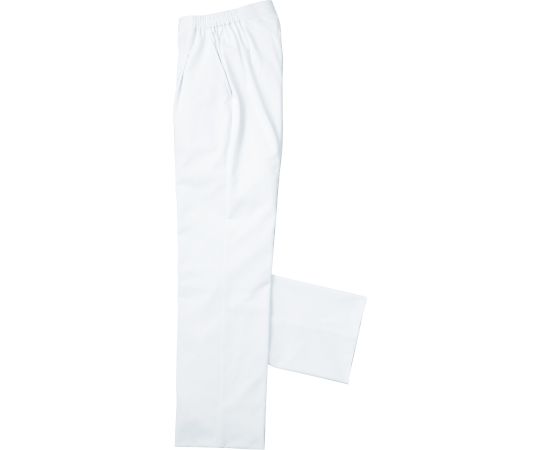 KAZEN レディススラックス 白 3L 163-20 3L 1枚（ご注文単位1枚）【直送品】