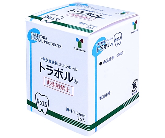 竹虎 トラボル No.1.5 30g 006011 1箱（ご注文単位1箱）【直送品】