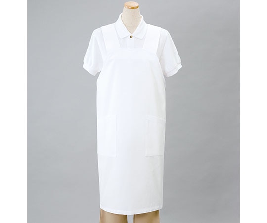 ナガイレーベン ケアガウン ホワイト/L KEX-1155 1枚（ご注文単位1枚）【直送品】