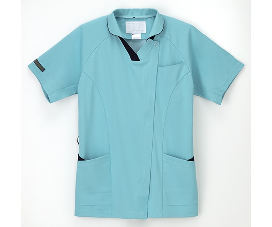 ナガイレーベン 男女兼用ハイブリッドメディウェ ブルー SS AY-4232 1枚（ご注文単位1枚）【直送品】