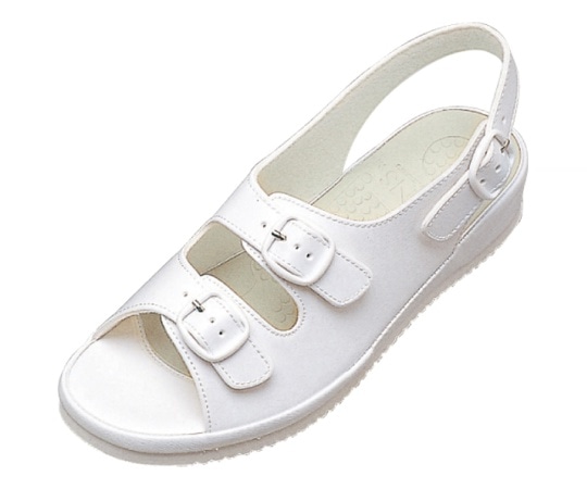 ダイマツ ピュアウォーカー コンフォート2ベルトサンダル ホワイト S PW7612 1足(ご注文単位1足)【直送品】