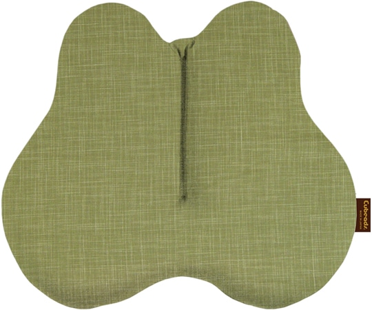 龍野コルク工業 和装CuCu（腰楽クッション）うぐいすモカ  1個（ご注文単位1個）【直送品】