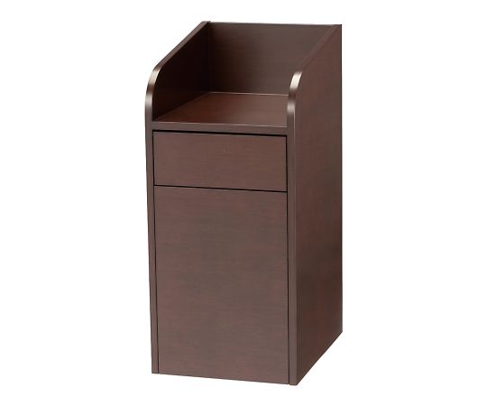 アダル おむつ交換台 ダストボックス ダークブラウン X3520-40W6 1台(ご注文単位1台)【直送品】