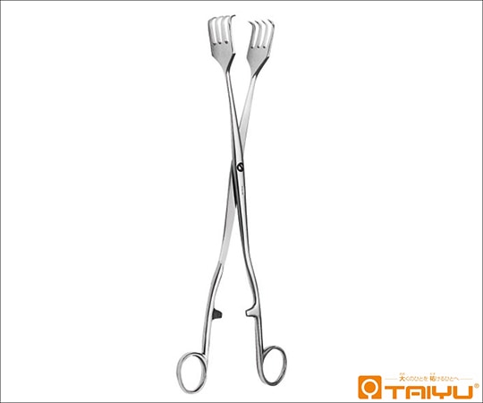 TAIYU（大祐医科工業） 四爪鈎鉗子 ネジ止 全長26.5cm TY-952L 1本（ご注文単位1本）【直送品】